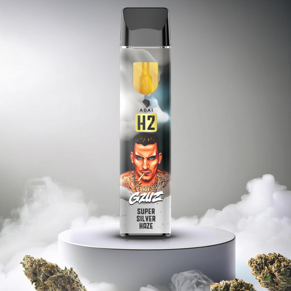 GZUZ Vape | 95% Superior Blend | Super Silver Haze